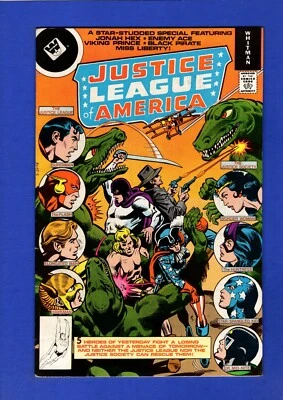 LIGA DE LA JUSTICIA DE AMÉRICA #160 CASI NUEVO-9,2 VARIANTE WHITMAN DE LA EDAD DE BRONCE DE ALTO GRADO Foto 1 de 2