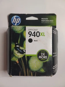 Original HP 940XL schwarze Tintenpatrone (EXP MÄRZ 2016) neuer alter Lagerbestand - versiegelt - Bild 1 von 2