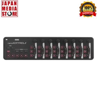 KORG nanoKONTROL2 Black Slim Line USB Midi CONTROLLER 100% Genuine Product - Image 1 of 4