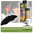 Premium Matt Black Brake Caliper & Drum Paint Kit For Alpina Pro Finish