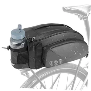 Bike Rack Bag 12L Bike Trunk Reflective Rear Bag Waterproof Bicycle Saddle - Picture 1 of 7