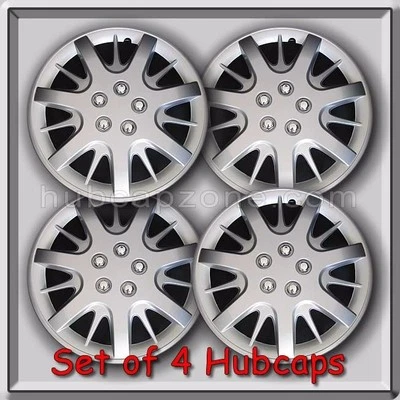 4 16" Silver Chevy Chevrolet Monte Carlo hubcaps 2000-2005 Wheel Covers Replica - Image 1 of 2