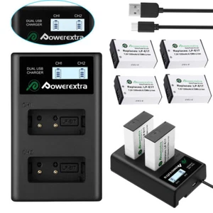 LP-E17 Battery + LCD USB Charger for EOS 760D 750D M3 M5 Rebel T6i T6s T7i - Picture 1 of 18