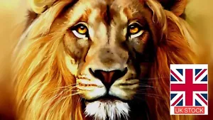 Big Size Replica Fan Art Lion Witch And Wardrobe 5D Diamond Painting *UK STOCK* - Picture 1 of 4