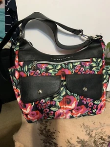 Lily Bloom Purse flowers NWOT Colorful /Strap - Picture 1 of 4