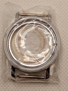 Gruen Watch Swiss Case w Crown #505-5015 Stainless Steel 33.81mm Outer Diameter - Picture 1 of 8