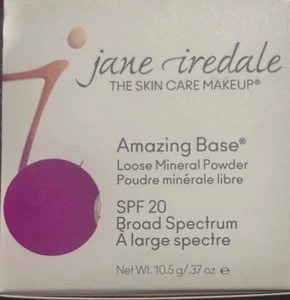 Jane Iredale Amazing Base Polvere Minerale Sciolta SPF 20 Ampio Spettro Nuovo - Foto 1 di 8