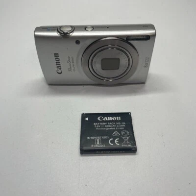 Canon PowerShot ELPH 180 20MP Digital Camera (CAMERA AND BATTERY ONLY) - Image 1 of 4