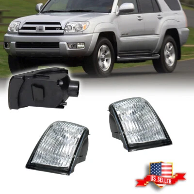 Conjunto de luces de señal de giro para parachoques delantero Toyota 4Runner 2003-2005 luces DRL Foto 1 de 4