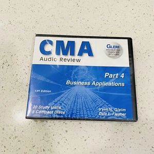 Gleim CMA Audio Review, Business Applications Part 4 Thirteen Edition New Sealed - Bild 1 von 8