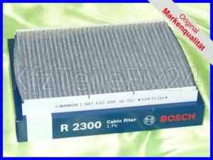 BOSCH Innenraumfilter Pollenfilter Aktivkohle AUDI A3 TT 1,4 1,6 1,8T 2,0 1,9TDI - Bild 1 von 2