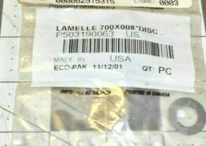 SKI-DOO TRINEO 503190063 CUÑA DE CHOQUE .700X.008MM NUEVO DE LOTE ANTIGUO 1 CANTIDAD FABRICANTE DE EQUIPOS ORIGINALES ENVÍO GRATUITO - Imagen 1 de 1