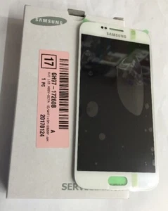 Genuine Samsung Galaxy S6 G920F LCD Assembly New White GH97-17260B - Picture 1 of 1