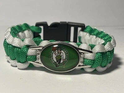 Pulseira Boston Celtics NBA Paracord NOVA - Imagem 1 de 2