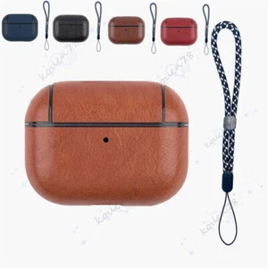 Funda de plástico duro de cuero de lujo para AirPods Pro 2 para AirPods Pro2 Gen - Imagen 1 de 13