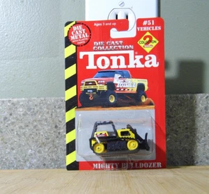 Vintage 1999 Maisto / Tonka Series / Might Bull Dozer / NIP - Picture 1 of 2