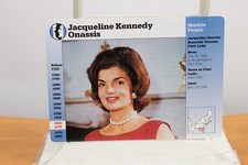 Grolier Story of America Photo Cards Jacqueline Kennedy Onassis