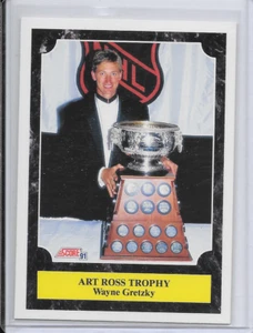 1991-92 Wayne Gretzky Score Hockey Card #317 Los Angeles Kings - Imagen 1 de 2