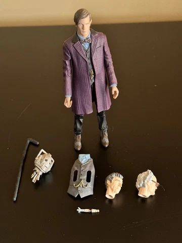 Doctor Who The Time of the Doctor Figure Set The Eleventh Doctor Loose Complete Cover