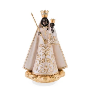 schwarze Muttergottes Einsiedeln, Madonna mit Kind, holzgeschnitzt - Bild 1 von 1