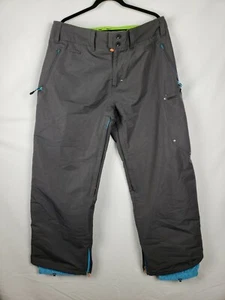 Zumiez Aperture Snowboard Pants Size L 38 x 32 Dark Gray Never Worn Outside - Picture 1 of 5