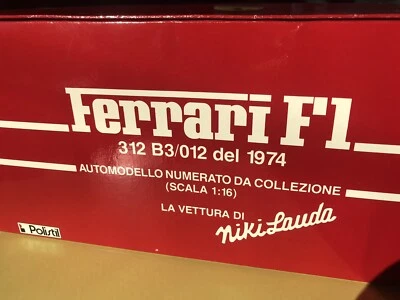 Modellismo Ferrari 312 B3/012 del 1974 scala 1:16 - Immagine 1 di 4