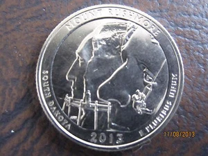 2013 S AMERICA THE BEAUTIFUL MOUNT RUSHMORE QUARTER FROM UNCIRCULATED MINT ROLL - Picture 1 of 6