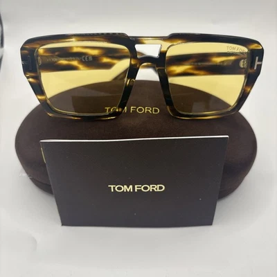 Gafas de sol fotocromáticas Tom Ford Redford TF1153 52E Dark Havana 56 mm FT1153 Foto 1 de 4