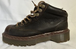 Stivaletti da lavoro vintage Dr. Martens 8287 marroni donna USA 5 made in England - Foto 1 di 9