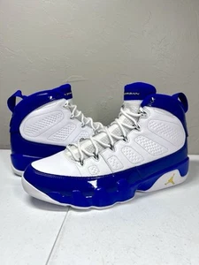 Nike Air Jordan 9 Retro Kobe Bryant PE Mens 12.5 White Purple Lakers 302370-121 - Picture 1 of 11