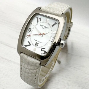 Mega Man Titanium Shell Dial Calendar Watch Boys Used Cleaned Battery Replaced - Picture 1 of 6