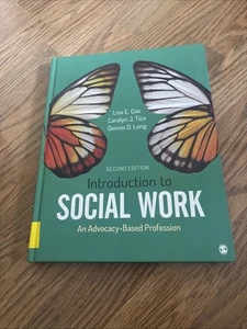 Introduction to Social Work: An Advocacy-Based Profession NEW Second Edition Cox - Picture 1 of 2