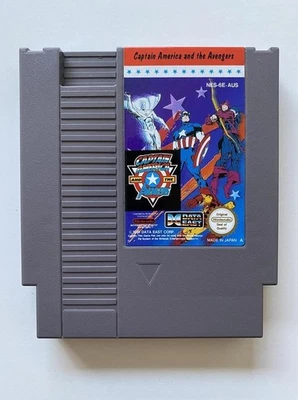 Captain America and The Avengers NES VGC PAL - Image 1 of 3