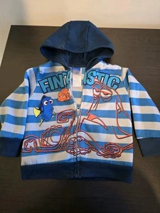 Finding Dory Nemo Hank Hooded Zip Sweatshirt Toddler 4T - Picture 1 of 4