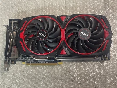 MSI Radeon RX 580 ARMOR MK2 8G OC Graphics Card - Image 1 of 4