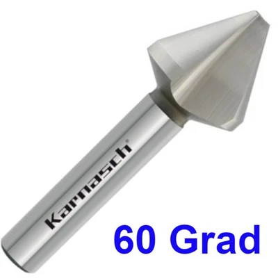 KARNSCH HSS-XE, Kegelsenker, Entgratsenker, Form C, 60 Grad, DIN 334, Senker, Karnasch