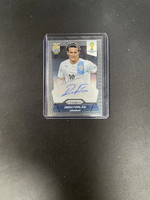 2014 Panini Prizm Диего Форлан Auto World Cup #S-DF Уругвай - Изображение 1 из 2
