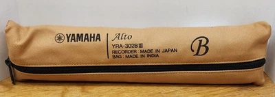 Yamaha YRA 302B  Baroque Fingering F Alto Recorder Christmas Stocking Stuffer - Image 1 of 4