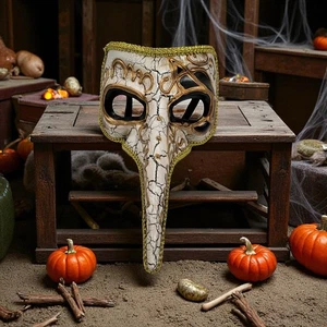 Lange Nase Maskerade Party Maske Handarbeit Halloween Cosplay Vogel Schnabel Erwachsene - Bild 1 von 6