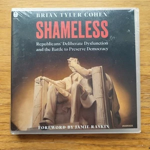 Shameless Brian Tyler Cohen New Sealed CD Audiobook 2024 Harper Audio Unabridged - Picture 1 of 4