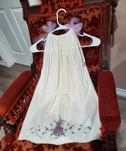 Handcrafted Vintage Style Pillow Case GIRLS DRESS  Age  4 To 8 - Picture 1 of 7