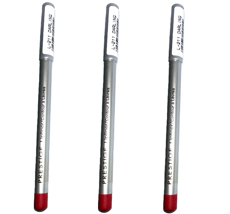 PRESTIGE CLASSIC LIPLINER PENCIL #L-211 DARLING 3 pieces New individually SEALED - Image 1 of 1