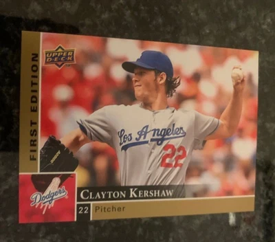 2009 Upper Deck FIRST EDITION #164 CLAYTON KERSHAW ROOKIE.....MINT - Image 1 of 2