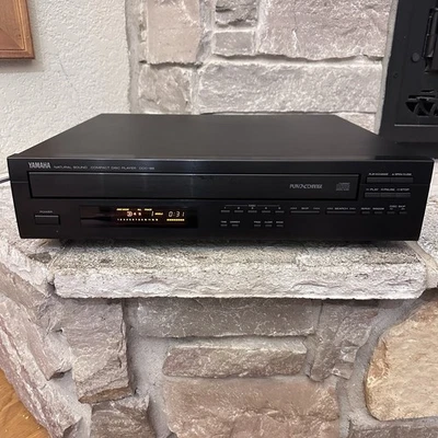 Tested Yamaha CDC-98 Natural Sound 5-Disc Changer CD Player Carousel 1995 - Image 1 of 4