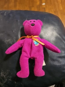 TY BEANIE BUDDY Year 2000 Bear "MILLENNIUM" Teddy Bear Plush Loose- 5.5 In READ - Picture 1 of 8