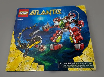 Lego Atlantis Manual For Set 8080 NO BRICKS - Image 1 of 3
