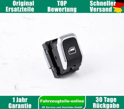 Interruttore Alzavetro Anteriore Destro Posteriore Audi A6 C7 4G 4H0959855A - Immagine 1 di 4