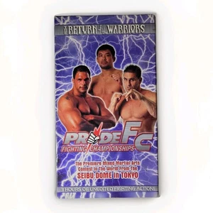 Pride FC Fighting Championships VHS The Return Of The Warriors MMA UFC Gracie - Picture 1 of 3