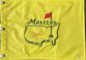 Jon Rahm Signed Autographed Undated Masters Golf Flag 2023 Winner Psa/Dna Coa - Picture 1 of 2