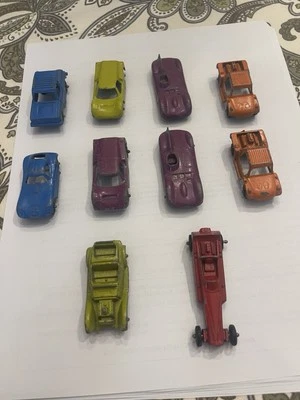 Tootsie Toy Cars * Lot of 10 * Die Cast Iron - Image 1 of 2